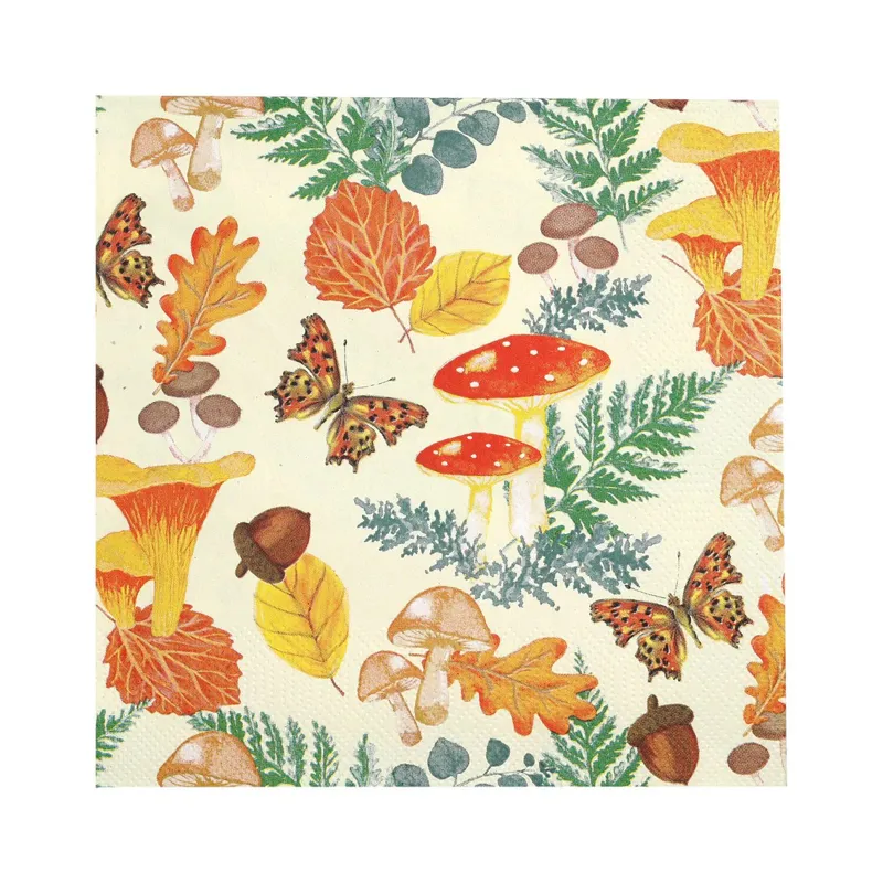 Talking Tables Midnight Forest Autumn Napkin