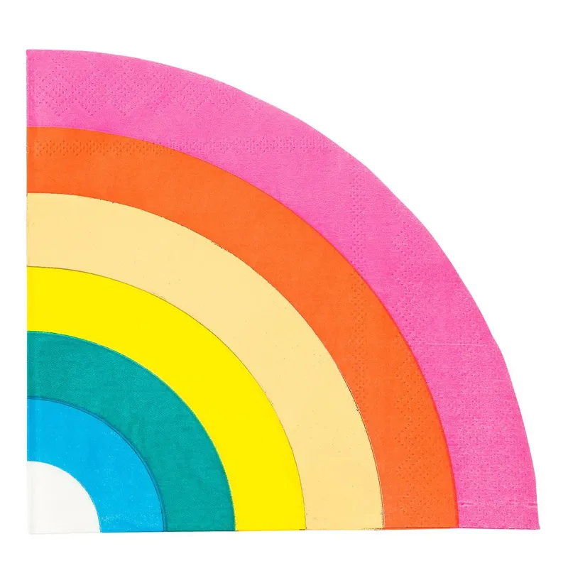 Talking Tables Rainbow Shaped Napkin-1