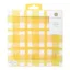 Talking Tables Yellow Check Napkins
