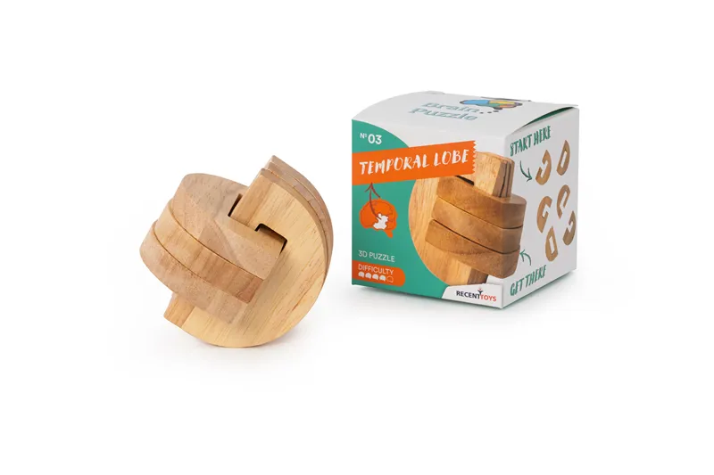 Recent Toys Brain Puzzle No3 - Temporal Lobe