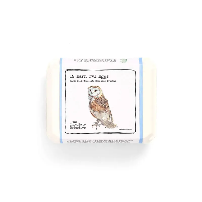 The Chocolate Detective 12 Barn Owl Eggs