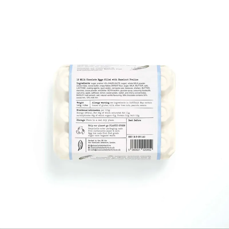 The Chocolate Detective 12 Blue Tit Eggs-1