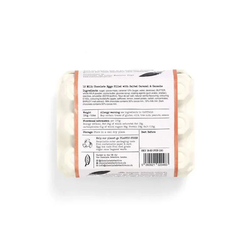 The Chocolate Detective 12 Puffin Eggs-1