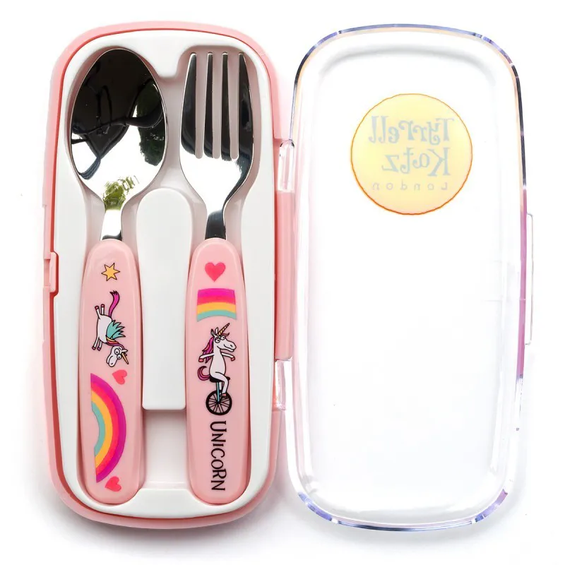 Tyrrell Katz Unicorn Cutlery Set in Case-1