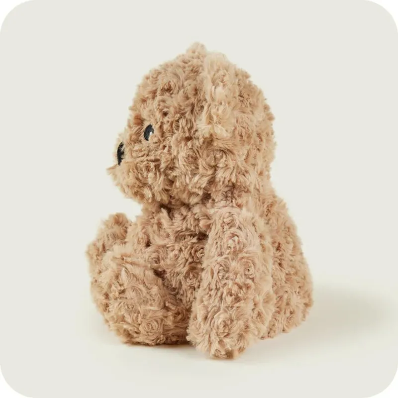 Warmies Microwavable Brown Curly Bear-1