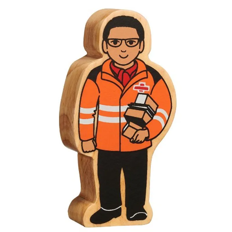 Lanka Kade Wooden Character - Delivery Worker