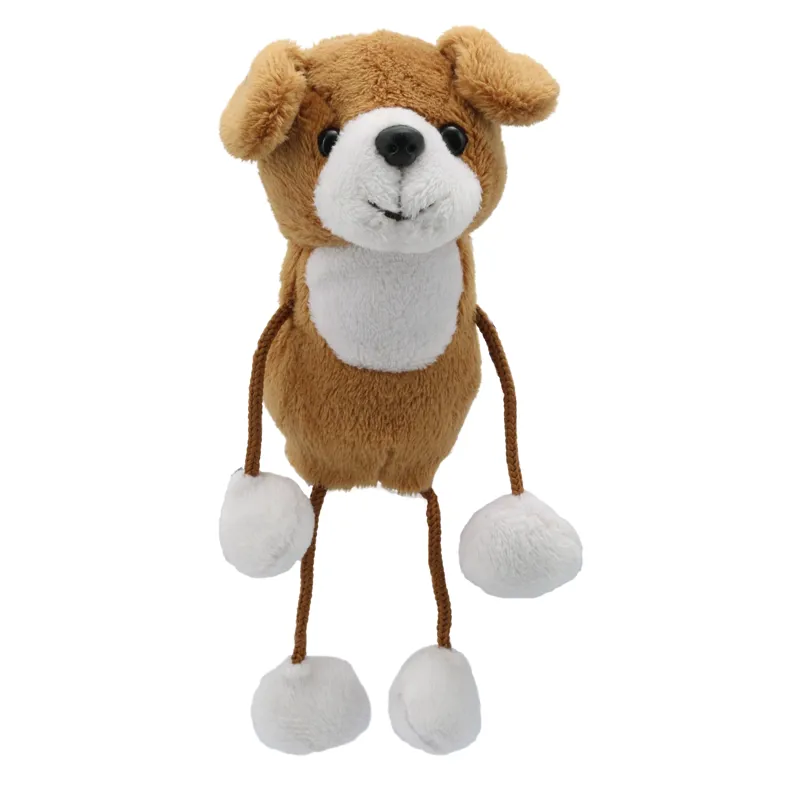 Puppet Company Brown Dog Finger Puppet