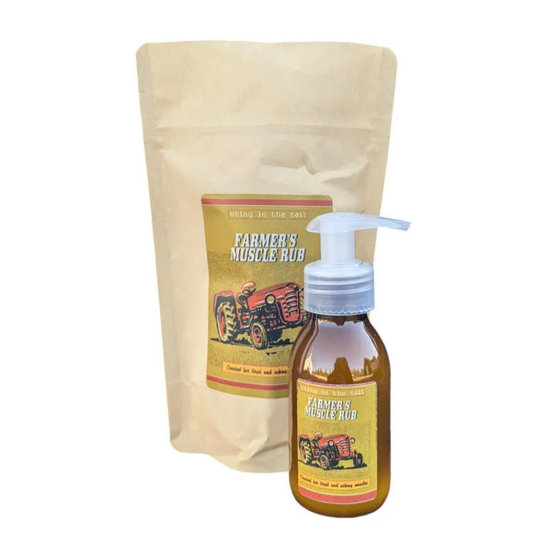 Sting in the Tail Farmer's Muscle Rub