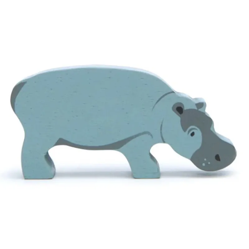 Tenderleaf Wooden Animals Hippo