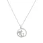 Alex Monroe Silver Mushroom Patch Necklace