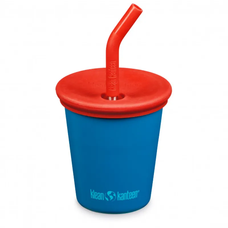 Klean Kanteen Kid Cup 296ml Straw - Mykonos Blue