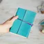 Paper High Three-String Leather Journal - Turquoise