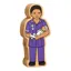 Lanka Kade Wooden Character - Midwife