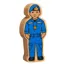 Lanka Kade Wooden Character - Navy Officer