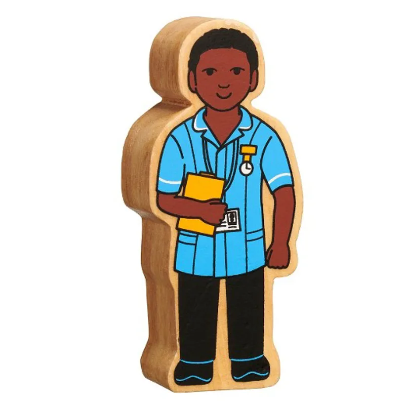 Lanka Kade Wooden Character - Nurse