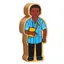 Lanka Kade Wooden Character - Nurse