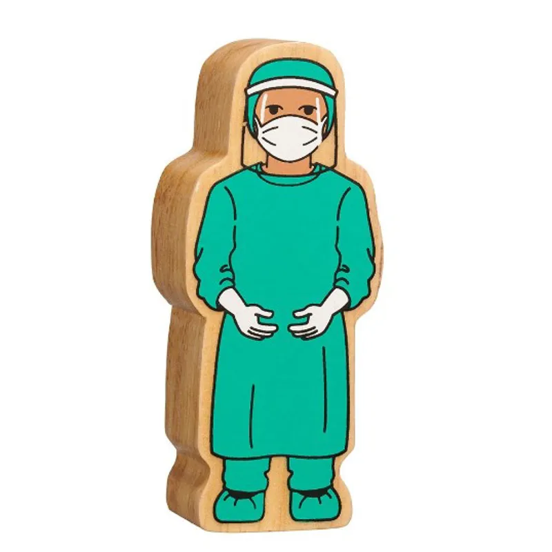 Lanka Kade Wooden Character - Surgeon