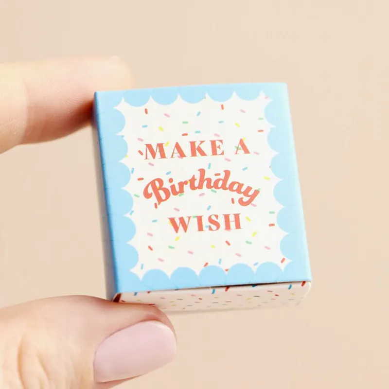 Lisa Angel Tiny Matchbox Ceramic Token - Birthday Cake-2