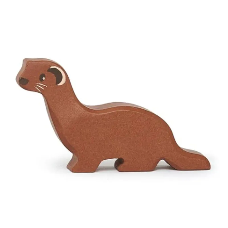 Tenderleaf Wooden Animals Weasel
