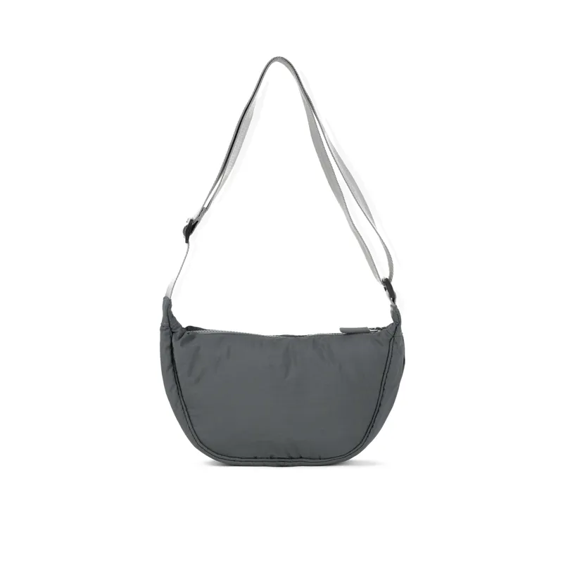 Roka Farringdon Recycled Taslon Slouchy Bag - Charcoal-2