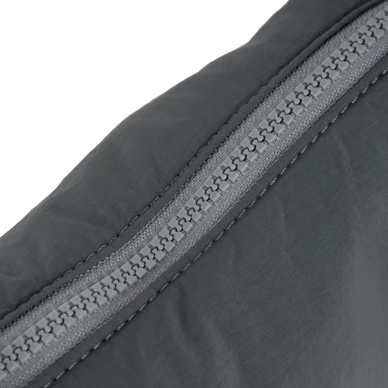 Roka Farringdon Recycled Taslon Slouchy Bag - Charcoal-4