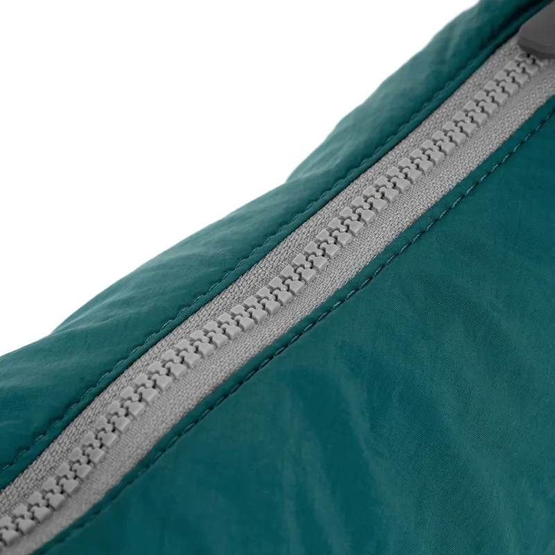 Roka Farringdon Recycled Taslon Slouchy Bag -Teal-4