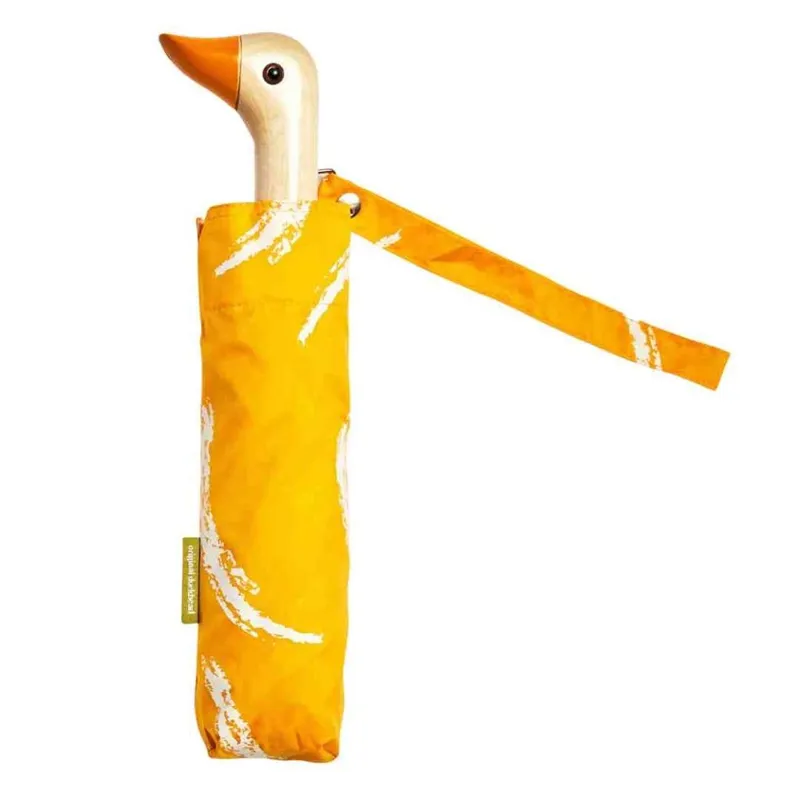 Original Duckhead Compact Umbrella - Saffron Brush