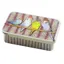 Emma Ball Tiny Pocket Tin - Budgies in Beanies