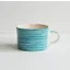 Musango Sgraffito Large Mug - Turquoise